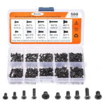 Nivithi Set of 400 PC Screws Set, PC Accessories, Computer Accessories, PC Screws, PC Components, PC Accessories, Laptop Screws, Standoffs, PC Repair Accessories for Motherboard, Fan, Hard Drives - Image 2