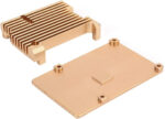 Risegun Raspberry Pi 3 Model 2B/3B Case Heat Dissipation Aluminum Alloy Case Computer Accessories (Gold) - Image 5