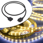 VGOL 4Pcs 3Pin RGB Female to Female Shunt Cable 50cm Length Interface Extension Cable 5V Compatible with 5050 3528 RGB Strip Lights or RGB Fan, Computer Components - Image 3