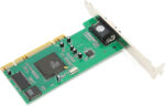 Yctze 8MB 32Bit PCI VGA Graphic Card, Low Profile Video Card, Multi-Display Computer Accessories for Desktop PC Compatible with ATI Rage XL