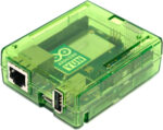 SB Components Premium Arduino Yun Case Enclosure Protective Transparent Case Cover for Arduino Yun (Green Transparent) (Pack of 1)