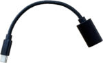 sb components USB Type C Adapter Cable Converts USB-C Female into USB-A with OTG Technology, Enables Connection of USB Type C For Laptop, Tablet, or Phone (Black) - Image 5