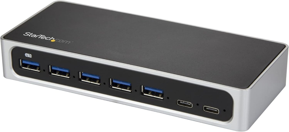 StarTech HB30C5A2CSC 7PORT USB C HUB - USB-C TO 2X C & 5X A - USB 3.0 HUB - (Components  Add On Cards & Controllers)