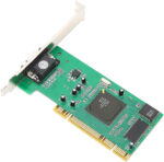 ciciglow Graphics Card, 32Bit PCI Desktop Computer Accessories Compatible with 64-bit PCI-X Slots VGA Output Port 8MB SDRAM Video Memory