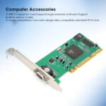 ciciglow Graphics Card, 32Bit PCI Desktop Computer Accessories Compatible with 64-bit PCI-X Slots VGA Output Port 8MB SDRAM Video Memory - Image 2