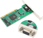 ciciglow Graphics Card, 32Bit PCI Desktop Computer Accessories Compatible with 64-bit PCI-X Slots VGA Output Port 8MB SDRAM Video Memory - Image 4