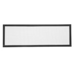 sourcing map 3PCS PC Dust Filter, 360mmx120mm PVC Computer Case Cooler Dustproof Mesh Cover Fan Grills for Computer Chassis Speaker, Black - Image 2