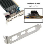 SG Store 2 Pieces Full Height Profile Brackets for HDMI DVI VGA Video Graphics Card Computer Case Replacement Components 12x1.8cm - Image 2