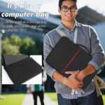 Garsent Laptop Sun Shade, Lightweight Laptop Sun Glare Shield Secret Screen Hood, Folding Laptop Hood for 16 Inches Laptops, Computer Sunshade Bag for Working Outside - Image 5