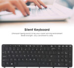 Annadue Replacement Keyboard, Ultra‑Quiet Keyboard, for ZBOOK 15 G1 G2 17 G1 G2 US, Laptop Computer Accessories, Easy to Carry and Store. - Image 3