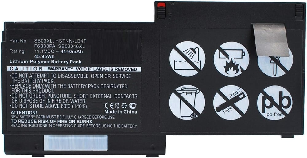 MicroBattery MBXHP-BA0132 Replacement Notebook Battery – Component for Laptop (Battery, HP, Elitebook 820, Elitebook 820 G1)