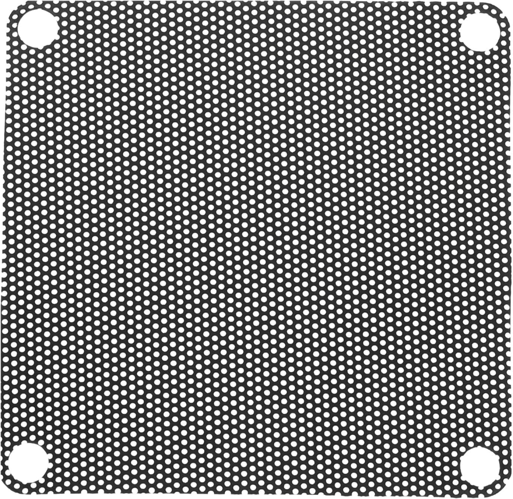 sourcing map 20PCS PC Dust Filter, 70mmx70mm PVC Computer Case Cooler Dustproof Mesh Cover Fan Grills for Computer Chassis Speaker, Black