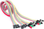 56Tiankoou 2Pcs PC Power Reset Switch HDD LED Cable Light Wire Kit Assembly for Computer - Image 2