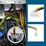 Create idea 4PCS Desktop Computer Power Supply Converter Cable 4 Pin Mo-lex Male to ATX 4 Pin Male Auxiliary Power Adapter Cable 18cm/7.1 Inch - Image 3