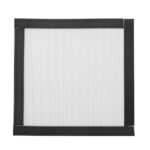 sourcing map 2PCS PC Dust Filter, 400mmx150mm PVC Computer Case Cooler Dustproof Mesh Cover Fan Grills for Computer Chassis Speaker, White - Image 3