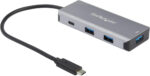 StarTech.com 3 Port 10Gbps USB C Hub with SD Card Reader - 3x USB-A & 1x SD Slot - Portable USB 3.1/3.2 Gen 2 Type C Adapter Hub - Laptop Hub - USB Bus Powered - Thunderbolt 3 Compatible (HB31C3ASDMB) - Image 5