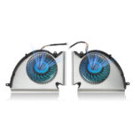 Laptop CPU GPU Cooling Fan, for MSI GP76 GE76 WE76 MS 17K2 MS 17K3 CPU GPU Cooler, 4 Pin Notebook Cooling Fan, Perfect Replacement Laptop Accessories (CPU GPU Cooling Fan)