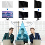 Bewinner 22 Inch Computer Screen Filter, Anti Glare and Blue Light Protector, Anti Scratch Resistant, Reversible Privacy Screen for Office Monitor - Image 4