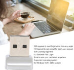 Goshyda USB Fingerprint Reader, 0.5S 360° Detection 10 Fingerprints Computer USB Biometric Fingerprint Scanner Compatible with Windows10 / 11, PC Security Key - Image 5