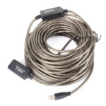 Bewinner 20M USB 2.0 Extension Cable, Active, Up to 20M, High-speed Transfer Rates up to 480 Mbps, Compatible with PC, Laptop, Mouse, Keyboard, Flash Drive, External Hard Drive, Printer - Image 2