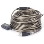 Bewinner 20M USB 2.0 Extension Cable, Active, Up to 20M, High-speed Transfer Rates up to 480 Mbps, Compatible with PC, Laptop, Mouse, Keyboard, Flash Drive, External Hard Drive, Printer - Image 3