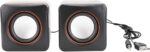 KIMISS Mini Cube USB, Wired Speaker For Desktop Laptop Small Desktop Stereo 3.5mm Jack Speakers PC Computer(Dual track) (binaural) - Image 3