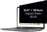 Fellowes PrivaScreen™ Black Out Privacy Filter Anti Glare Screen Protector for Laptop 14.0" Inches (16:9 Aspect Ratio) 310 x 176mm) - Easy Attach & Removal with Quick Reveal Tabs - Image 2