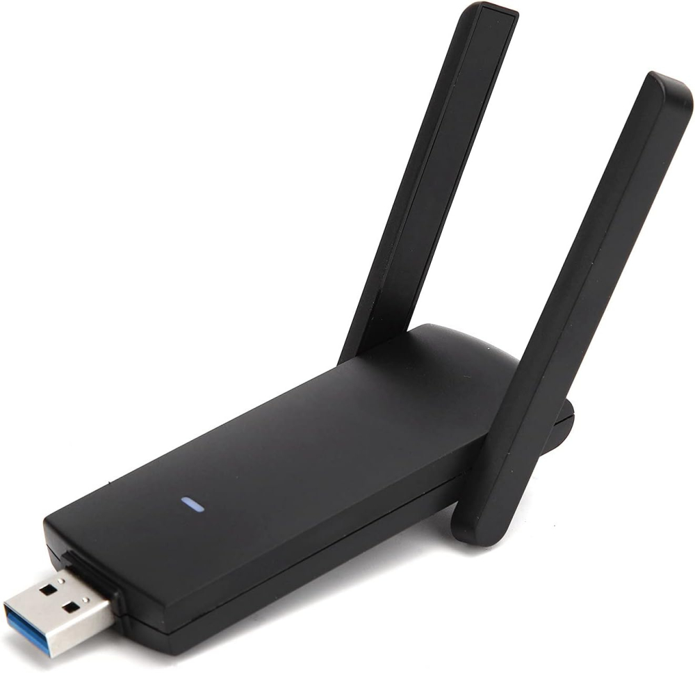 Wireless Network Card, Heat Dissipation WiFi Adapter for WINDOWS 7/8/8.1/10 (32 Bit 64 Bit) for OS X 10.9-10.15 for Desktop PC