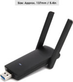 Wireless Network Card, Heat Dissipation WiFi Adapter for WINDOWS 7/8/8.1/10 (32 Bit 64 Bit) for OS X 10.9-10.15 for Desktop PC - Image 4