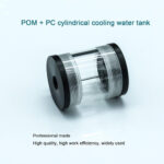 Cylindrical Water Cooling Tank,50mm Transparent Fast Cooling Water Tank,POM Material,Heat Exchanger Water Cooling Reservoir Radiator for PC Computer Water Cooling Radiator - Image 3