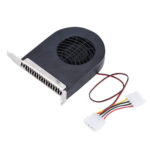 Mini CPU Cooler System,PCI Slot Blower,CPU Case DC Cooling Fan, New Cooling Fans PCI For Computer - Image 2