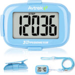 AVTrek Step Counter with Clip and Lanyard, 3D Pedometer with Time Display and LED Backlight, Simple Step Counter for Walking and Running, Men, Women, Elder - Image 5