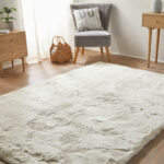 Concept Looms Heavenly Faux Fur Dove Rug, in 3 Sizes - Image 3