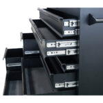 Hilka 55" (140cm) Industrial 16 Drawer Tool Trolley and Chest - Image 8