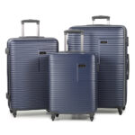 Rock Pacific 3 Piece Hardside Luggage Set in 2 Colours - Image 2