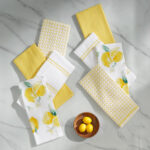 Caro Home Spring Kitchen Towels 8 Pack, in 3 Designs - Image 2