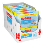 Huggies Plastic Free Baby Wipes, 12 x 60 Wipes