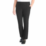 Hilary Radley Pull On Pant in Navy - Image 2