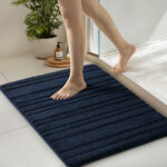 Evergrace Home Chenille Memory Foam Bath Mat in Grey, 61 x 91 cm - Image 55