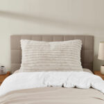 Extra Large Faux Fur Pillow in 2 Colours, 76 x 122 cm - Image 6