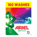 Ariel Colour 4 in 1 Pods, 160 Wash - Image 4
