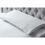 Belledorm Bamboo Cotton Blend King Size Pillowcase Pair, Platinum