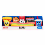 BARK Think Assemble Food Court Dog Toys, 5 Pack