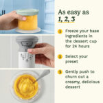 Cuisinart Freezer Wand & Ice Cream Maker With 6 Dessert Tubs - Image 4