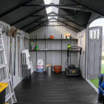 Lifetime 15ft x 8ft (4.5 x 2.5m) Dual Entry Outdoor Storage Shed - Model 60410 - Image 7