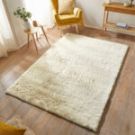 Concept Looms Heavenly Faux Fur Shell Rug, in 3 Sizes