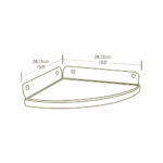 Lifetime Corner Shelf Accessory Kit (2 Pack) - Model 0110 - Image 2