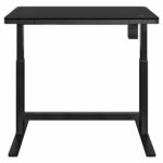 Tresanti Geller Power Adjustable Height Tech Desk, Black - Image 7