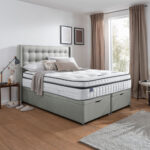 Silentnight Full Ottoman Divan Base with Bloomsbury Headboard in 4 Colours & 3 Sizes - Image 3