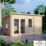 Shire Rydal 44mm Log Cabin 14 x 10ft (4.2 x 3m) - Image 7